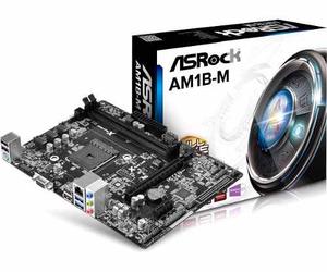 Tarjeta Madre Amd Asrock Am1b-m Am1 Sempron Athlon Ddr3nueva