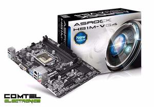 Tarjeta Madre Asrock H81m-vg4 Socket  Intel Ddr3 4ta Gen