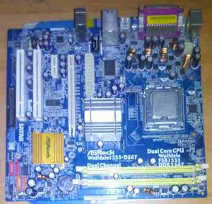 Tarjeta Madre Asrock Wolfdale  - D667