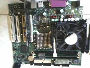 Tarjeta Madre Dañada Intel Pentium 4+procesador+memoria Ram