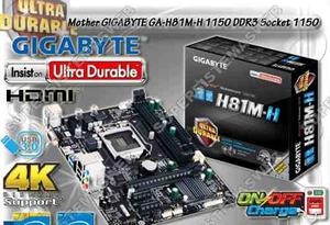 Tarjeta Madre Gigabyte H81 /socket 