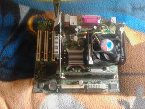 Tarjeta Madre Pentium4 Con Memoria Y Tarjeta De Video