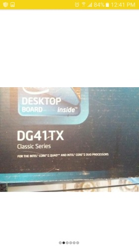 Vendo Tarjeta Madre Intel Modelo Dg41tx Socket 775