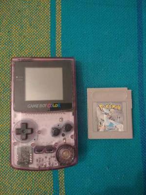 Game Boy Color + Juego Pokémon Silver Como Nuevos
