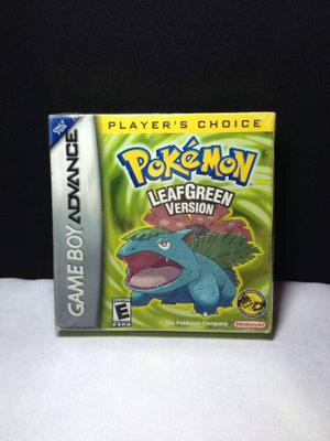 Pokemon Leaf Green Nuevo Y Sellado