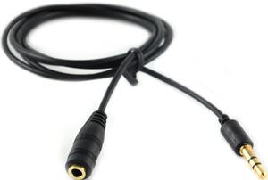 Cable A3.5mm Stereo Plug To B3.5mm Stereo Jack 1.8 Mts
