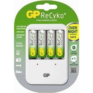 Cargador Gp Recyko Incluye 4 Baterias Recargables Nuevas