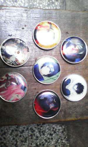 Coleccion De Chapas Personajes De Animé