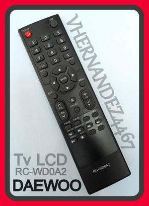 Control Tv Daewoo Lcd Dla-32r1u / Rc-wdoa02 / Rc-wdoa04.