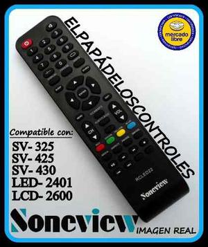 Control Tv Soneview Led Lcd Sv325 Sv425 Sv430 Led.