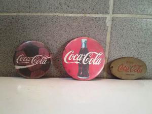 De Coleccion!! Chapas Y Llavero Coca Cola Vintage