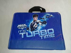 Forro De Max Steel Sonic Para Mini Laptop Tablet Carpeta