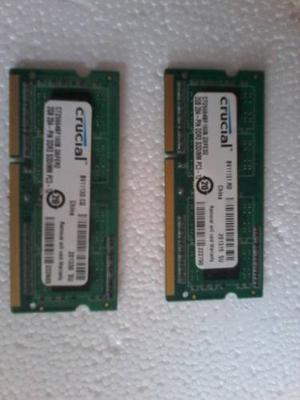 Memorias Ddr3 De 2gb