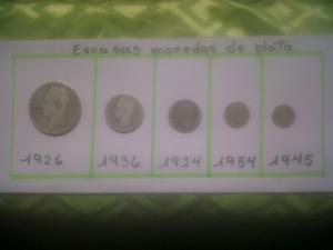 Monedas De Plata