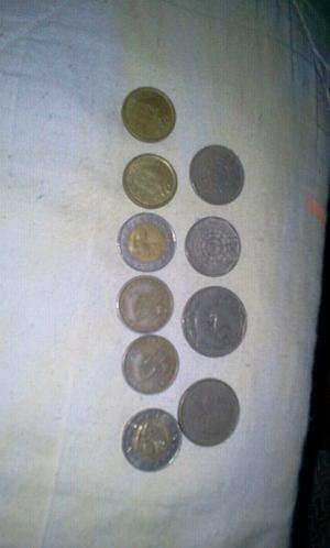 Monedas Francesas, Portuguesas...