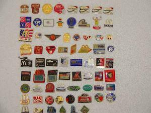 Pin Coleccion 70 Pines Mcdonalds Casi Todos Empaque Original