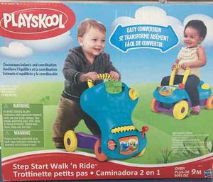Andadera Caminadora Carro Montable 2 En 1 Hasbro Playskool