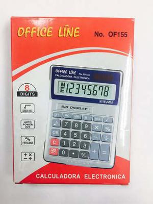 Calculadora Tipo Casio Solar O Batería Office Line Of155