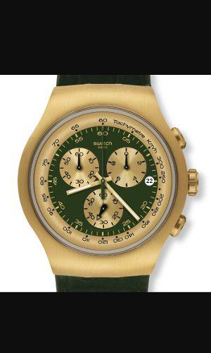 Reloj Swatch Golden Hide Green