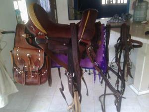 Combo Silla Aperada Para Caballos