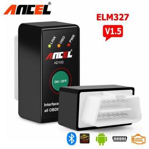 Escaner Automotriz Ancel Ad100 V1.5 Mini Elm327 Bluetooth