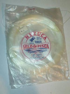 Hilo De Pezca Nacional Nyzuca 0.60mmx 100m Nylon