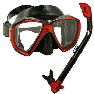 Mascara De Buceo Y Snorkel De Luxe Promate Profesional