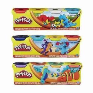 Play Doh Plastilina Potes Grandes De Hasbro Niños