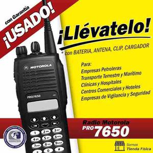 Radio Motorola Serie Pro  Usado Trunking 800 Intrinseco