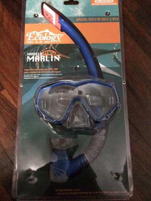 Visor Con Snorkel Ecology Modelo Marlin
