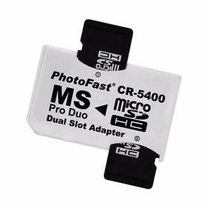 Adaptador Micro Sd A Memory Stick Pro Duo Ms Psp Camara
