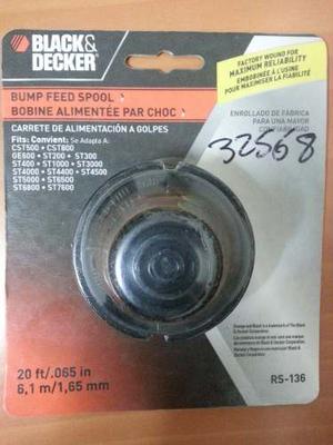 Carrete Para Desmalezadora Black&decker Universal 6mts