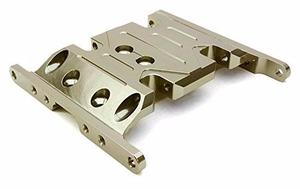 Integy Hobby Skid Plate For Axial 1/10 Scx-10 (Gris Oscuro)