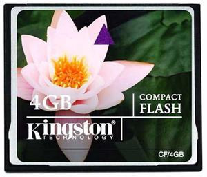 Memoria Cf Compact Flash Kingston 4gb Poco Uso