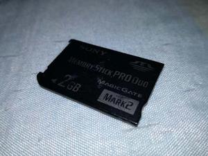 Memoria Sony Stick Pro Duo De 2 Gb