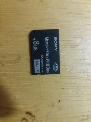 Memoria Stick Pro Duo 8 Gb Sony Mark2