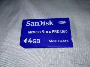 Memoria Stick Pro Duo Marca Sandisk