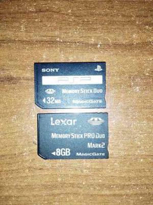 Memoria Stick Pro Duo Sony 8gb 2x1