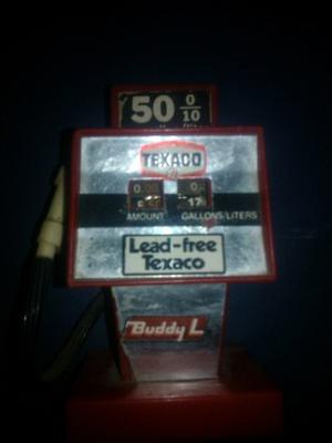 Miniatura Original Texaco (dispensador De Gasolina Antiguo)