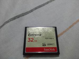 Sandisk Extreme De 32 Gb, Velocidad De 120 Mb/s