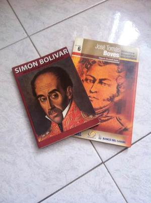 Set De Libros Simón Bolívar Y José Tomás Boves