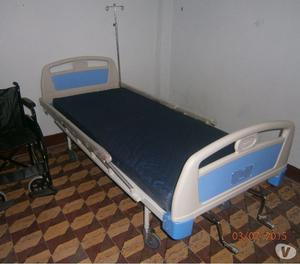 cama clínica con colchón anti escara