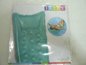 Colchoneta Inflable Para Piscina O Playa Adulto Marca Intex