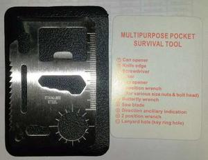 Herramienta Multiproposal De Bolsillo (card Tools) Survivor