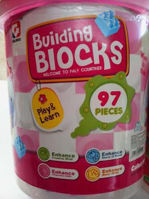 Legos Blocks Para Niños 97 Piezas Didactico