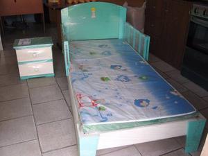 Cama Cuna Con Mesa Y Colchon Todo Nuevo