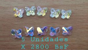 Piedras Swarovski N 8 Mariposa Cristales Bisutería Joyería