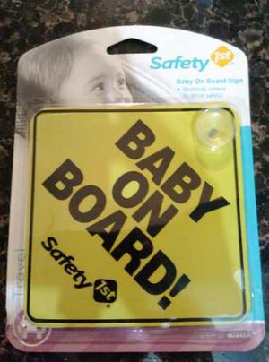 Señal De Seguridad Baby On Board (nuevo)