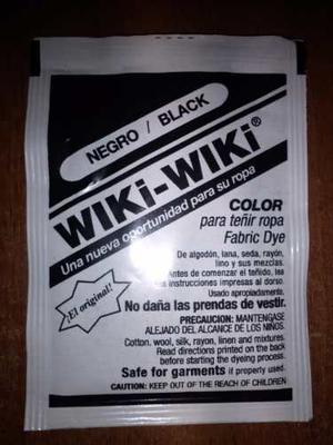 Wiki Wiki Azul Y Negro