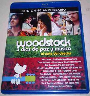 Woodstock Original Blu Ray